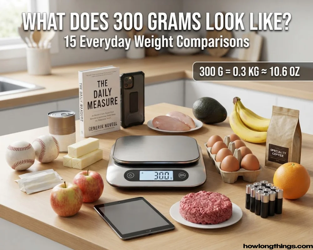How Much Is 300 Grams? 15 Amazing Ways to Visualize 300g