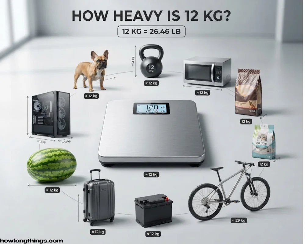 12 kg Heavy 16 Easy Real-Life Examples to Visualize It