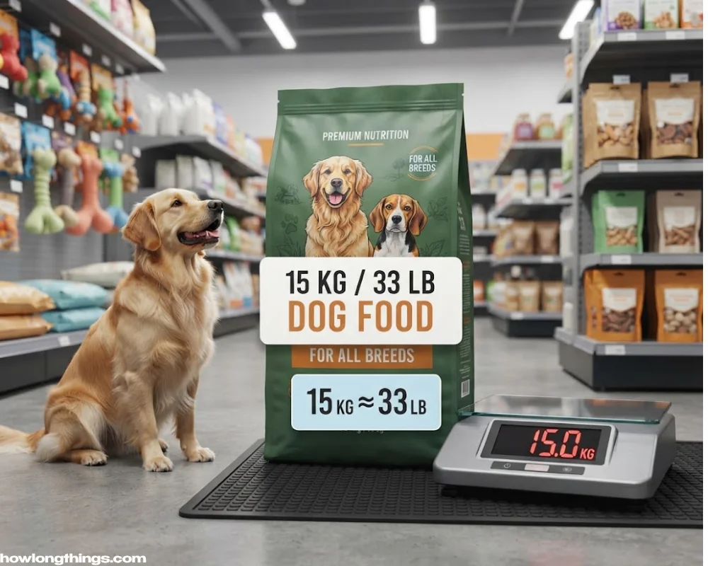 15 kg heavy Large Bag of Dog Food 