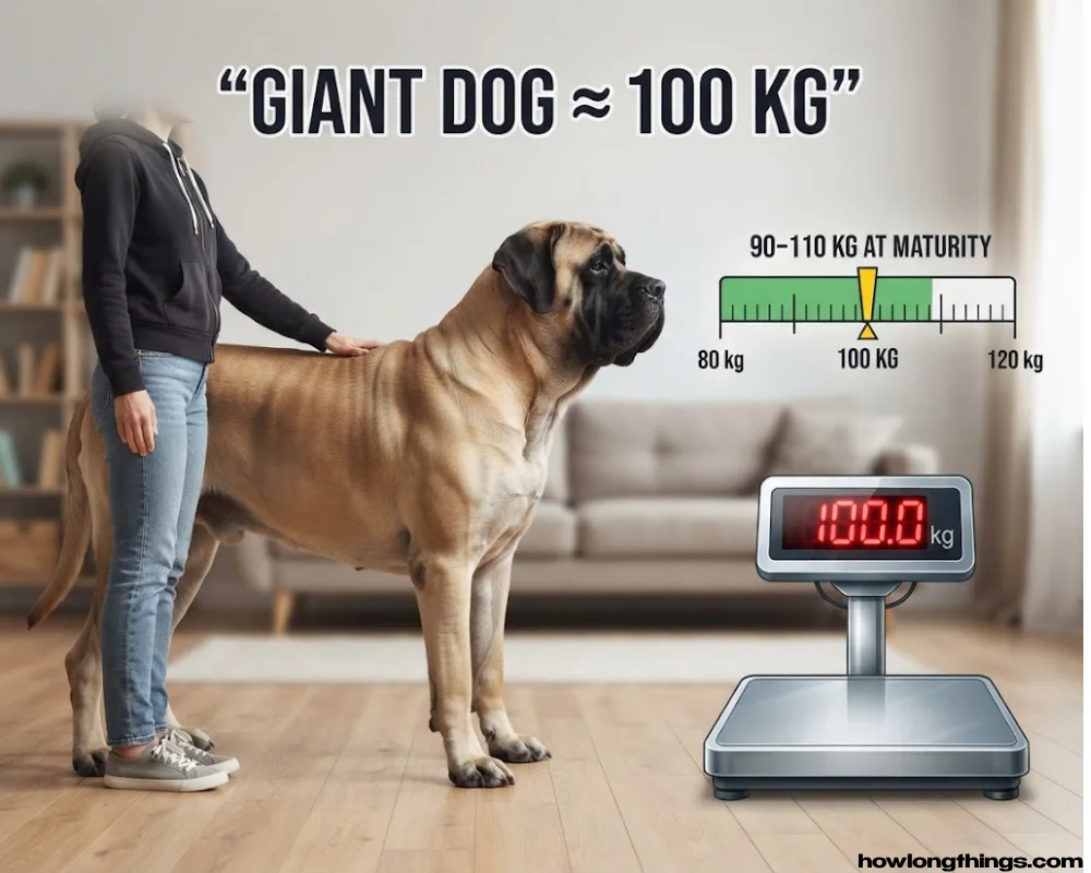 Large Dog Breed around 100 kg