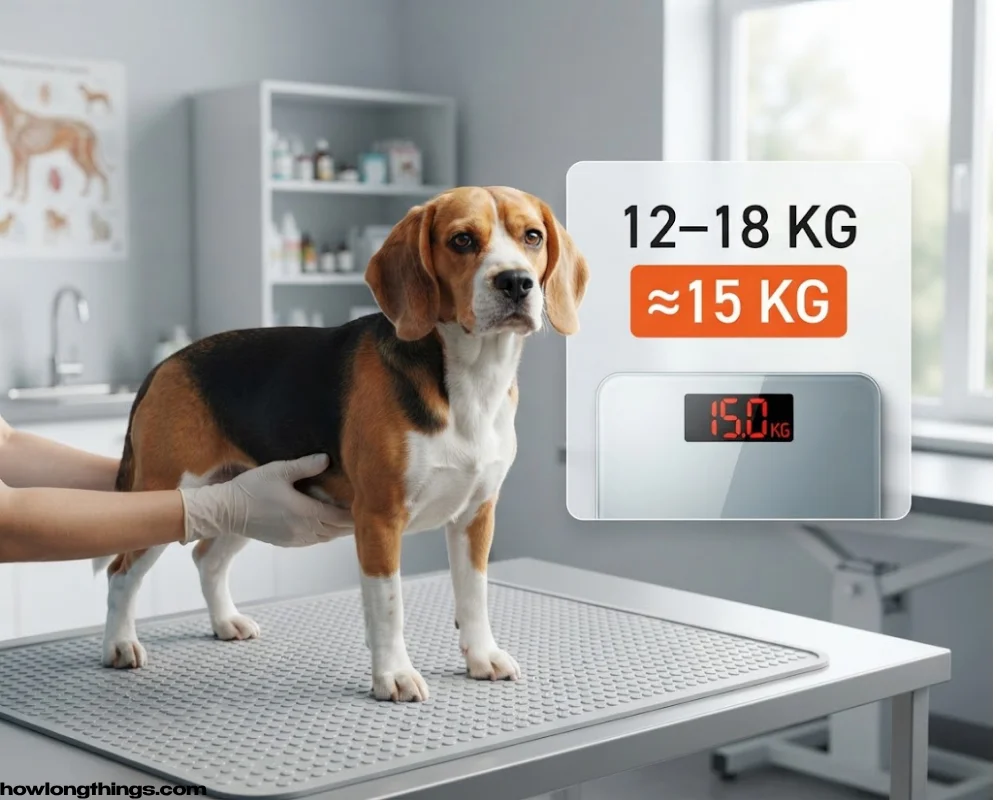 Medium-Sized Dog may 15 kg