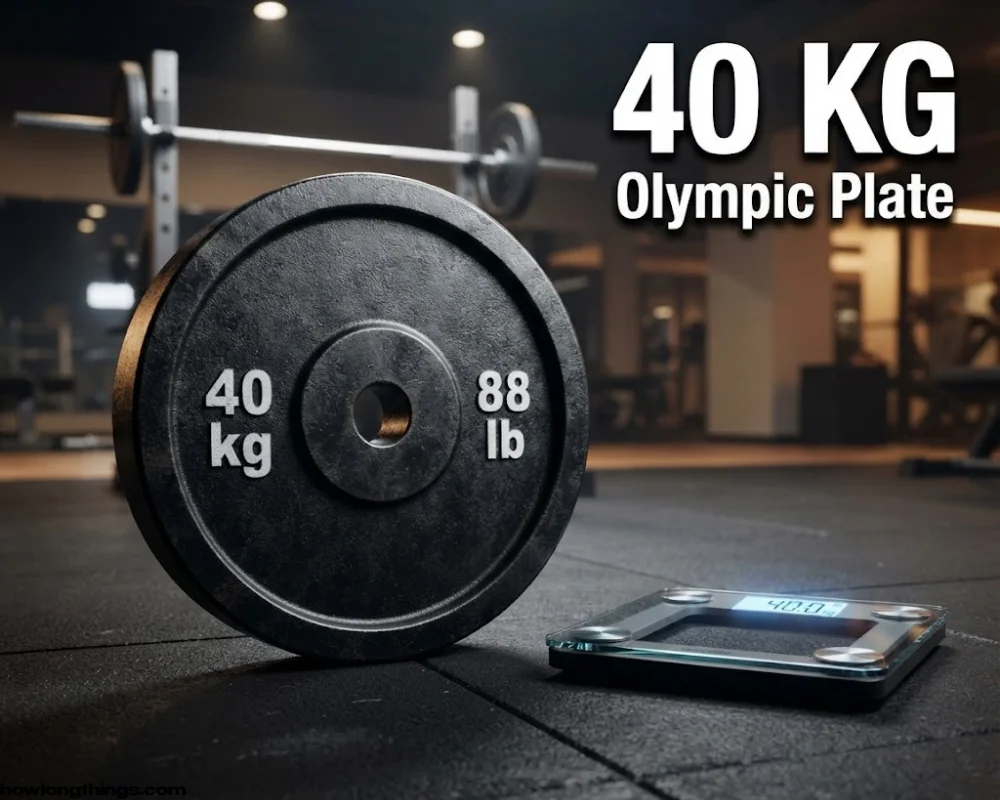 Olympic Weight Plate exact 40 kg heavy