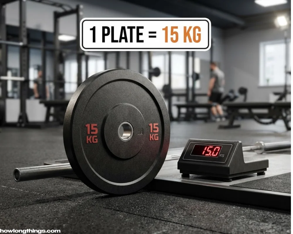 Olympic Weight Plate exact 15 kilograms heavy