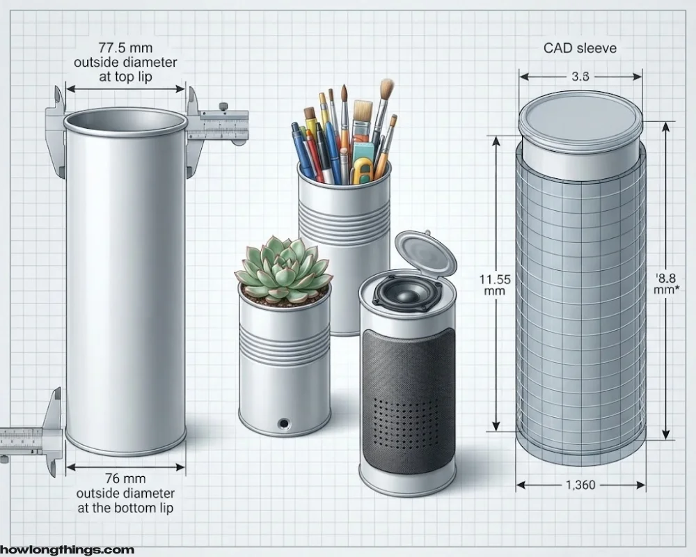 Practical Uses for Pringles Can Dimensions