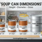 Soup Can Dimensions: Complete Size, Height & Diameter Guide(2026) Soup Can Dimensions: Complete Size, Height & Diameter Guide(2026)