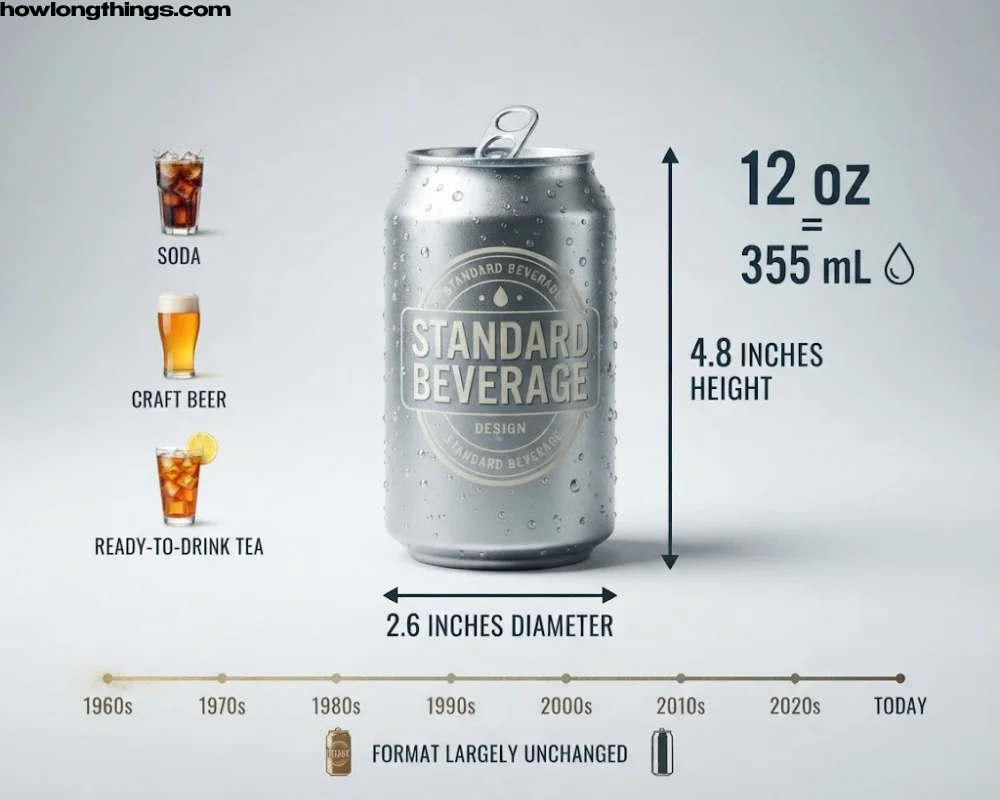 Standard 12 oz Can Dimensions