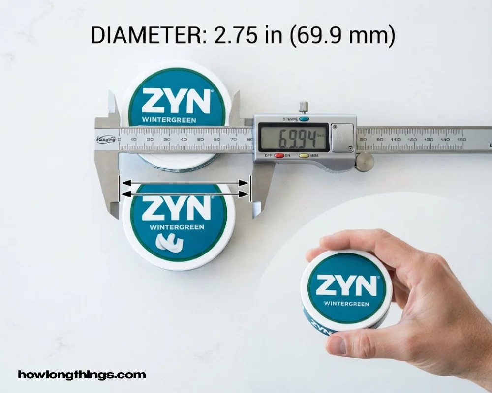 Zyn Can Diameter