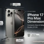 iPhone 17 Pro Max Dimensions: Complete Size & Weight Guide (2026)